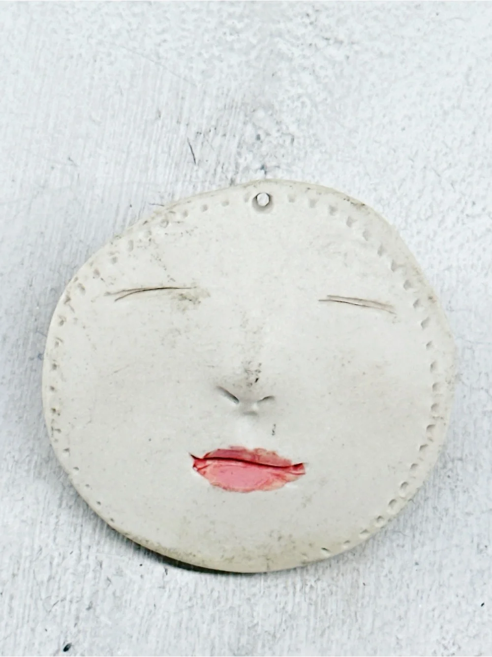 355u. Clay Ladyface Creepy